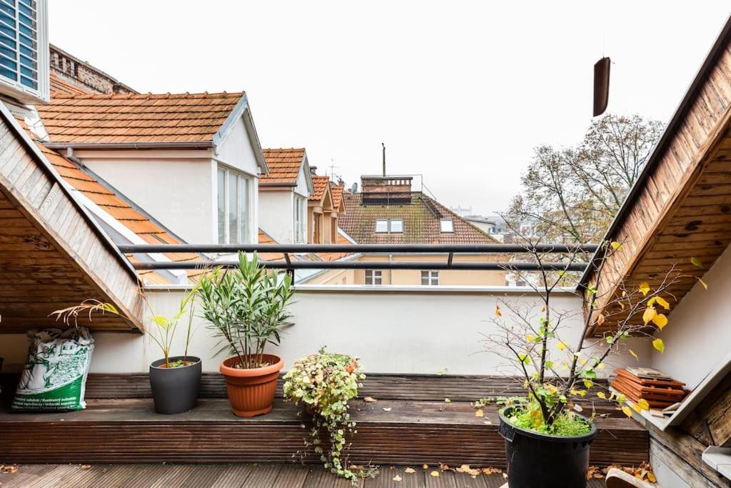 Rooftop 180M2 Loft With Private Sauna, Bratislava Eksteriør bilde